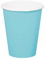 8 bicchieri azzurri 350ml