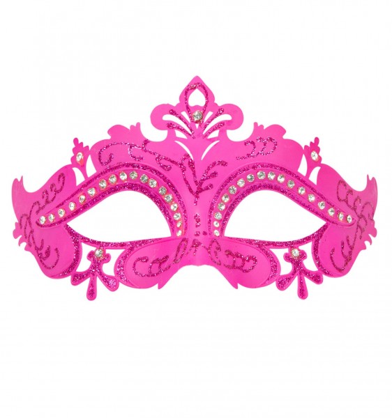 Fenicottero glitter eye mask in pink
