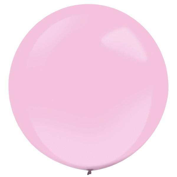 4 globos de látex Fashion Pretty Pink 61cm