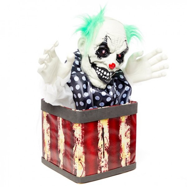 Geanimeerde horror clown box duivel 2