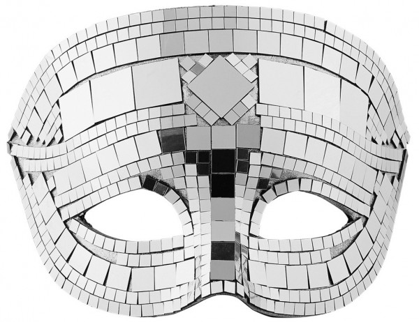 Máscara de mosaico disco