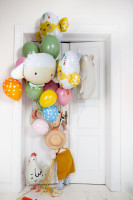 Oversigt: Folienballon Schaf Rudi 87cm