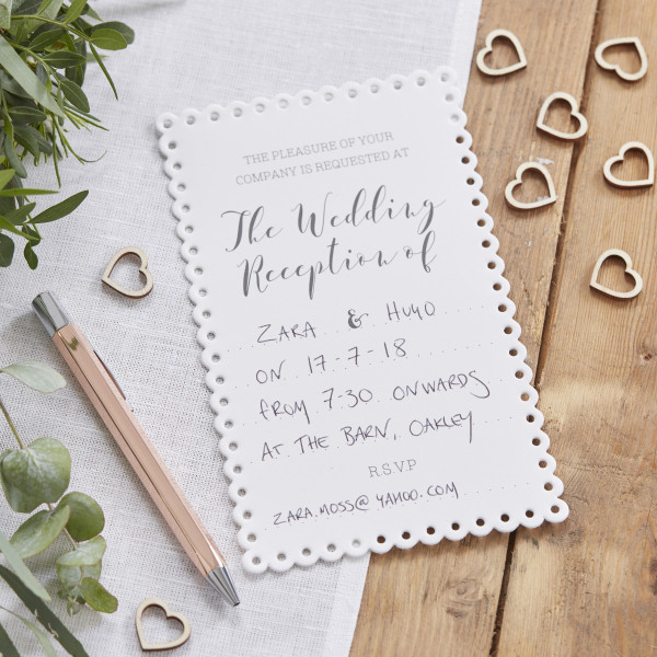 10 eventyr bryllup invitationskort