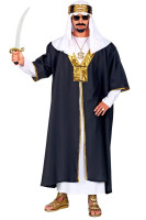 Anteprima: Costume sultano d'Oriente nero e oro