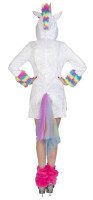 Vista previa: Disfraz de unicornio estrella arcoíris para mujer