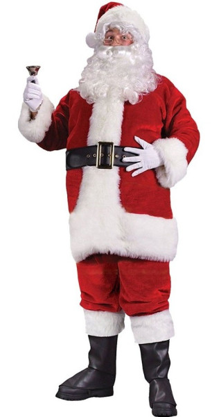 Costume da Babbo Natale deluxe da uomo