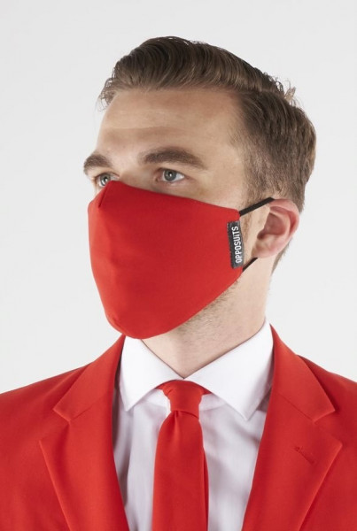 OppoSuits Red Devil Mouth Nose Mask 4