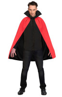 Voorvertoning: Omkeerbare cape zwart en rood