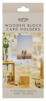 Preview: 4 place card holders Rustic Romance