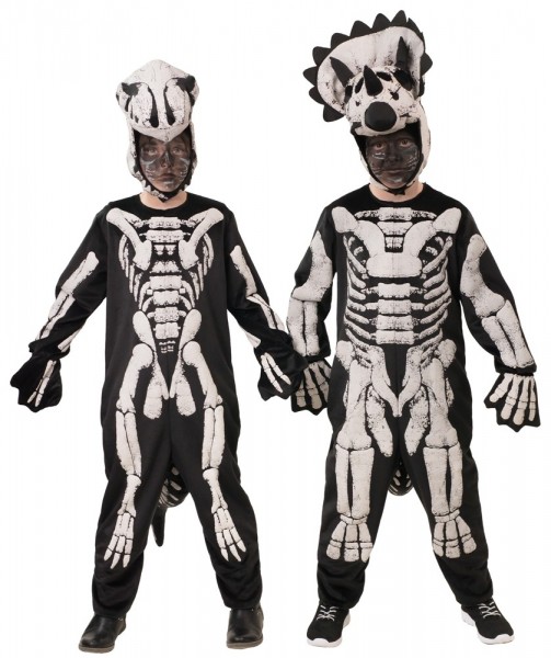 T-Rex Skeleton Dino Child Costume 4