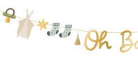 Preview: Golden garland Oh Baby 2.5m