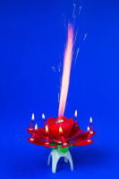 Vorschau: Tischfeuerwerk Geburtstags-Blume