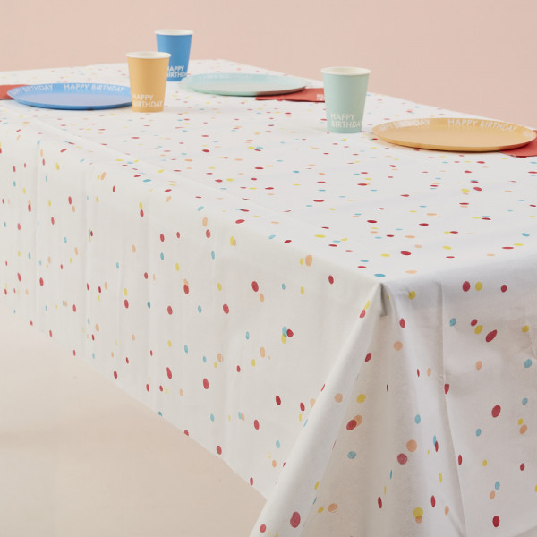 Lots Dots tablecloth 2.10m x 1.3m