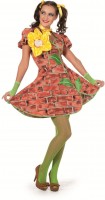 Vista previa: Disfraz de mujer floreciente alhelí