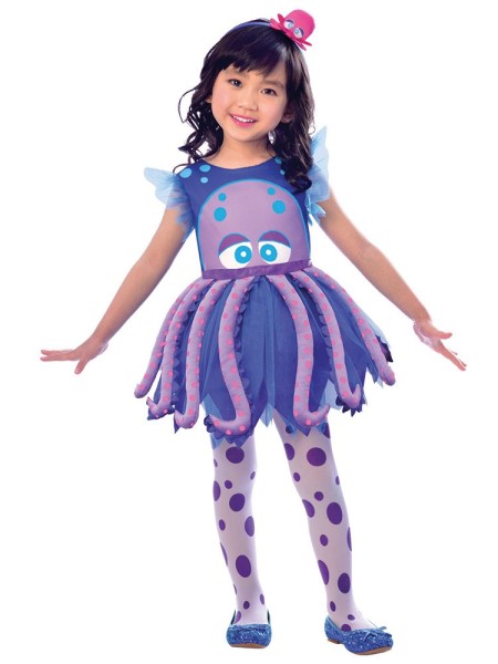 Tina blæksprutte pige kostume