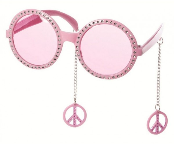 Pink Peace Earrings
