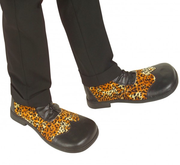 Zapatos de fiesta con estampado de leopardo para hombre