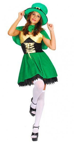 St. Patrick's Leprechaun ladies costume
