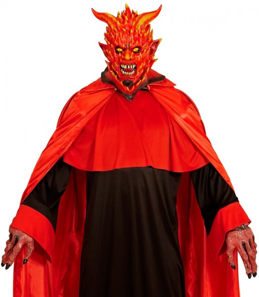 Flame devil mask 2