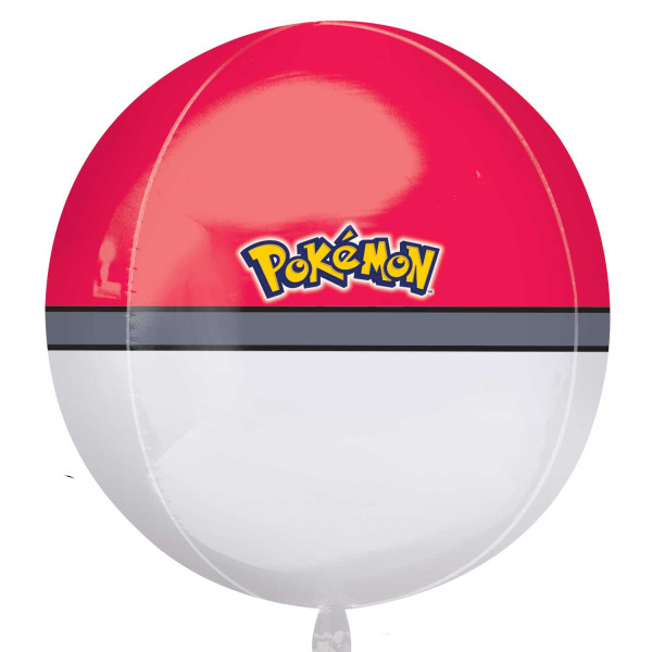 Palloncino sfera Pokeball 40cm