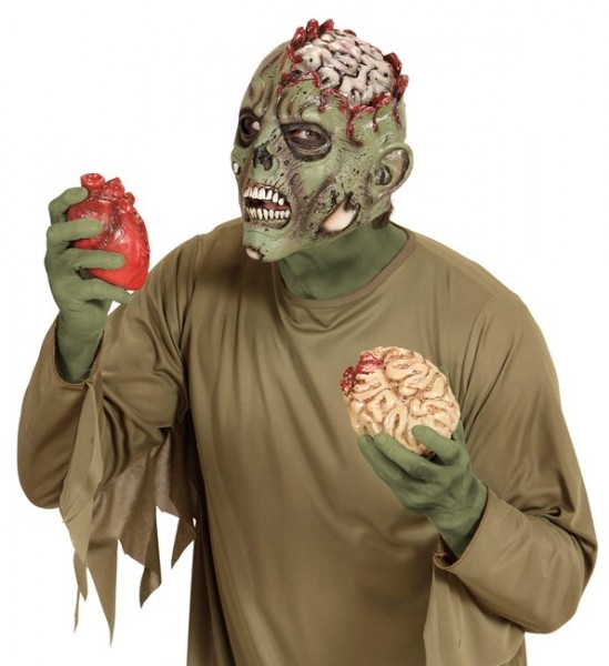 Maska złowrogiego zombie Barbarossy 2