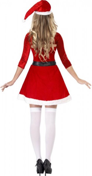 Lady Santa Christmas Costume For Women 3