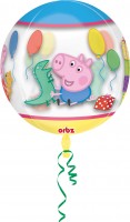 Fête d'anniversaire Peppa Pig ballon en aluminium