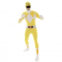 Vista previa: Ultimate Power Rangers Morphsuit amarillo