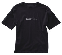 T-Shirt Team Bride Größe XL in Schwarz