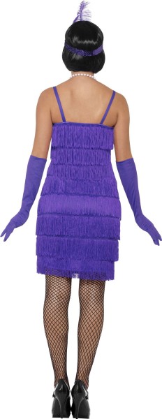 1920's Charleston Dress with Gloves and Headdress 3