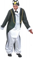 Preview: Piggy penguin costume for men