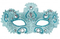 Preview: Mysterious eye mask with gemstones