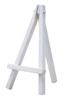Preview: 3 place card holders easel white 12cm
