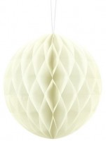 Oversigt: Honeycomb ball Lumina creme 20cm