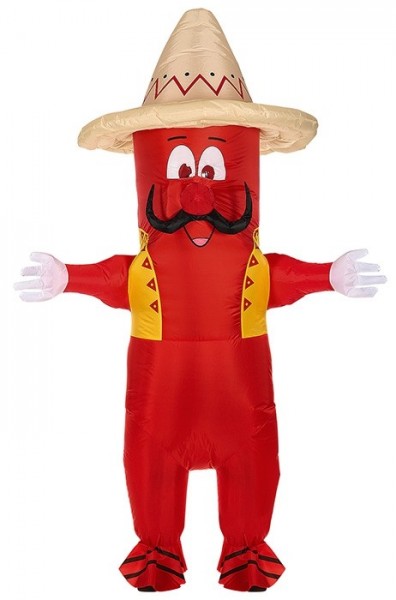 Giant chilli costume inflatable