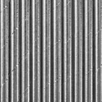 Aperçu: 10 pailles en papier métallisé argenté 19,5 cm