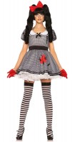 Preview: Scary beautiful doll ladies costume
