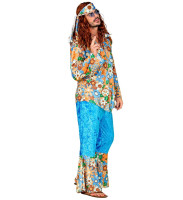 Vorschau: Rockstar Eddy Hippie Kostüm für Herren
