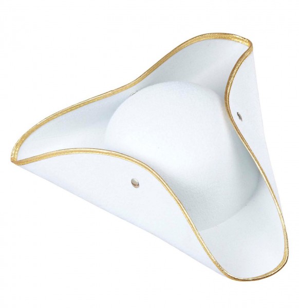 White Admiral Tyson tricorn hat