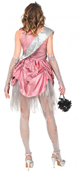 Kostium damski królowej balu zombie 4
