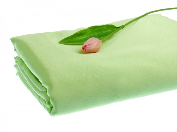 Decorative fabric Lilian light green 7 x 1.5m