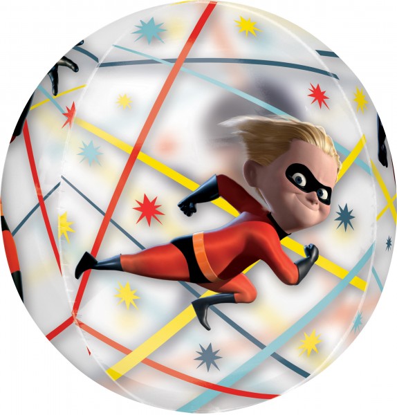 Clear balloon The Incredibles 2 Heroes