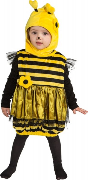 Mini bee peuter kostuum
