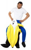 Preview: Funny banana piggyback costume