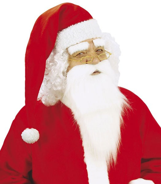 Barba esponjosa de Santa Claus