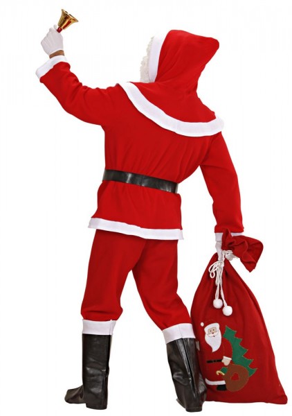 Flannel Santa Claus kostume 4