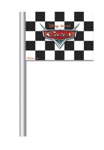 4 Cars Neon City-flag 12,5 cm