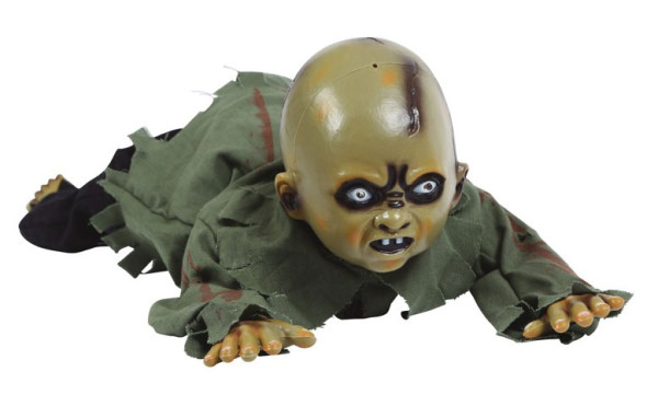 Geanimeerde Zombie Baby 75cm
