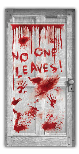 Bloody Hell door poster 1.65mx 85cm
