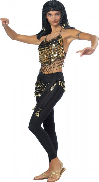 Coins hip scarf for belly dancers